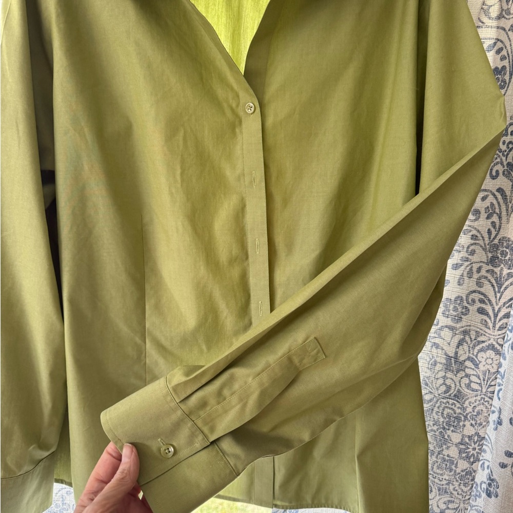 Gold label no iron blouse